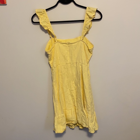 SUNSHINE LINEN MINI DRESS - Picture 5 of 5